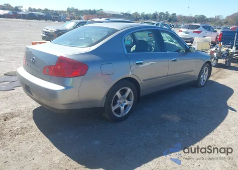 2004 Infiniti G35 from USA, damaged, VIN JNKCV51E64M608026